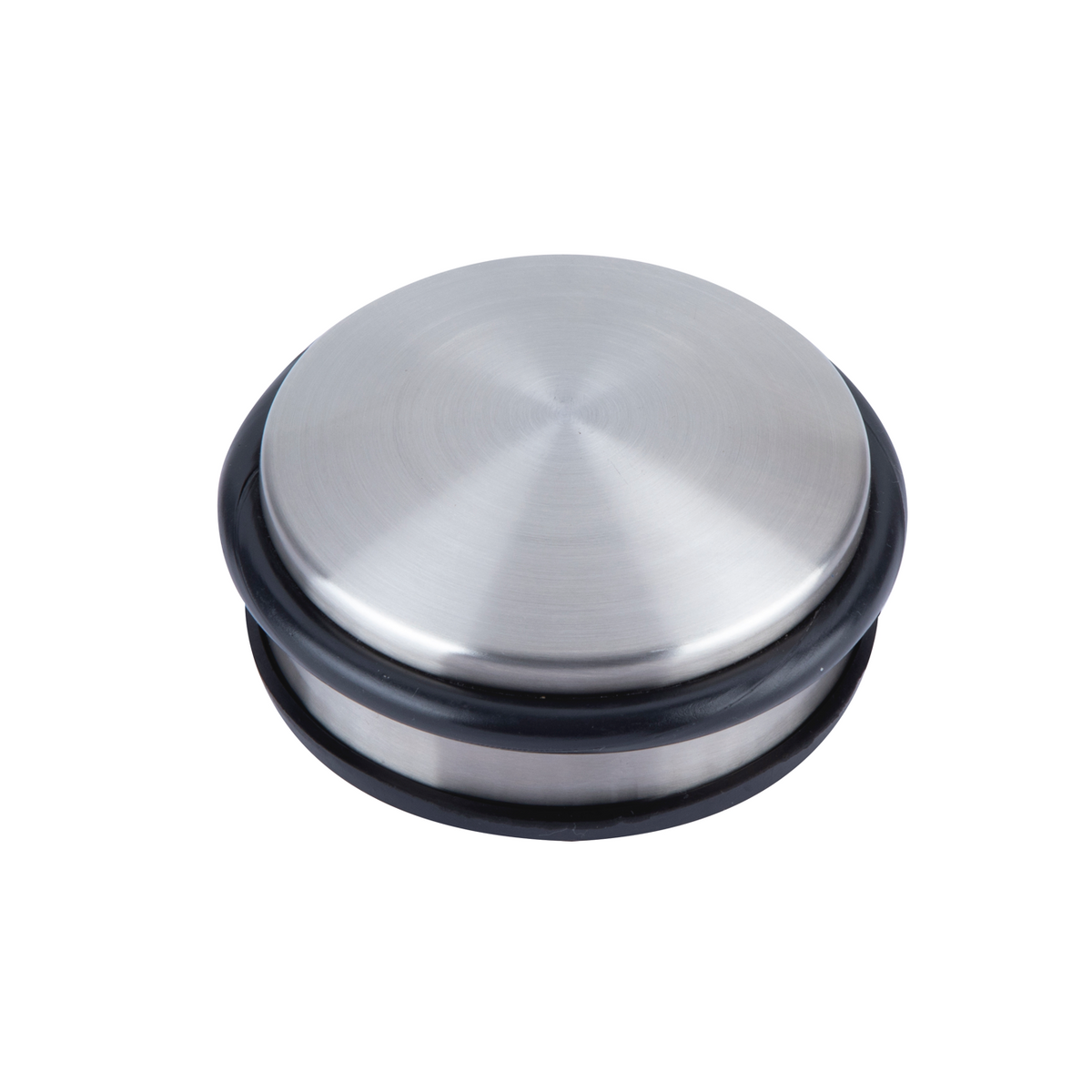 10cm diameter cylindrical stainless steel door stop
