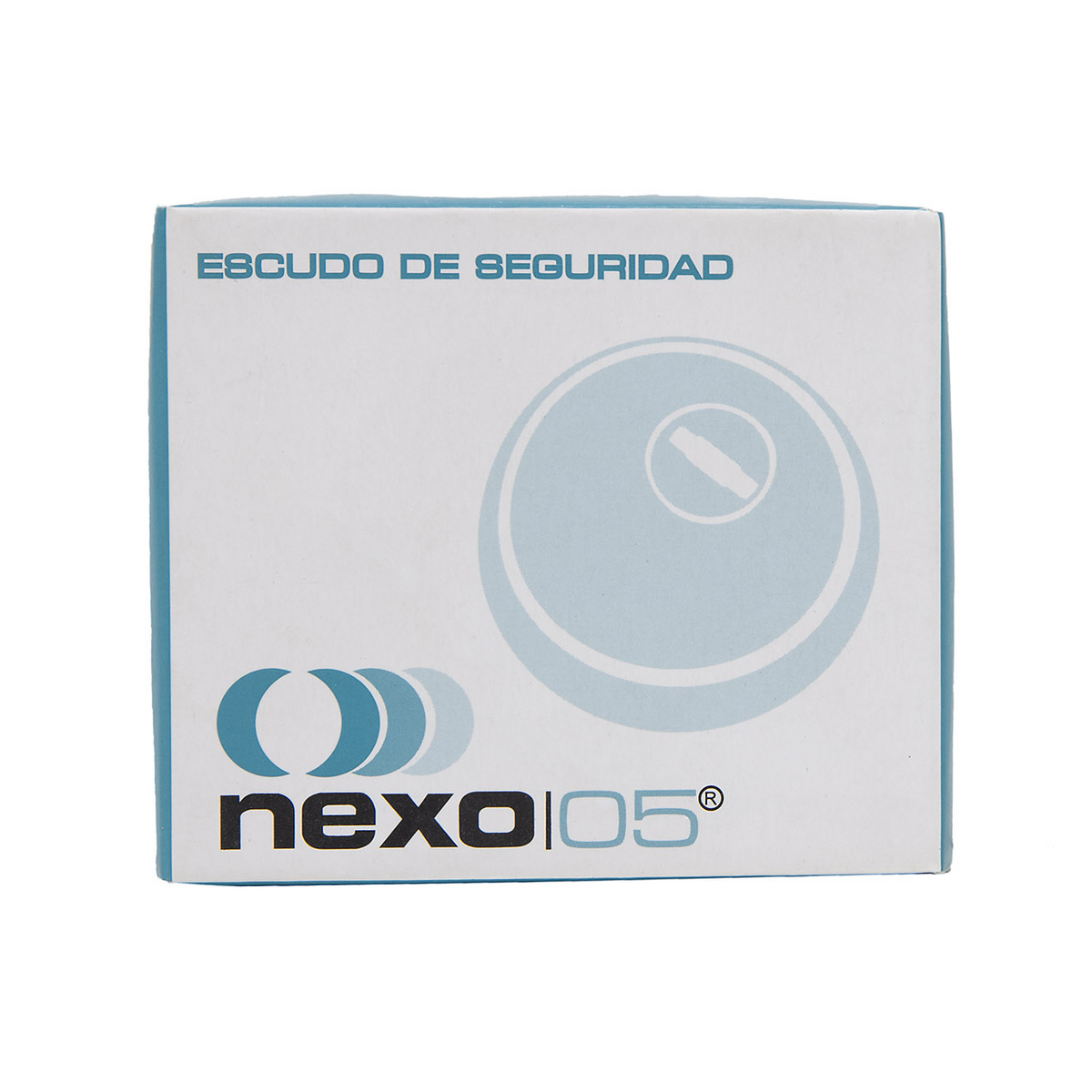 Escudo de seguridad dorado de acero para bombines