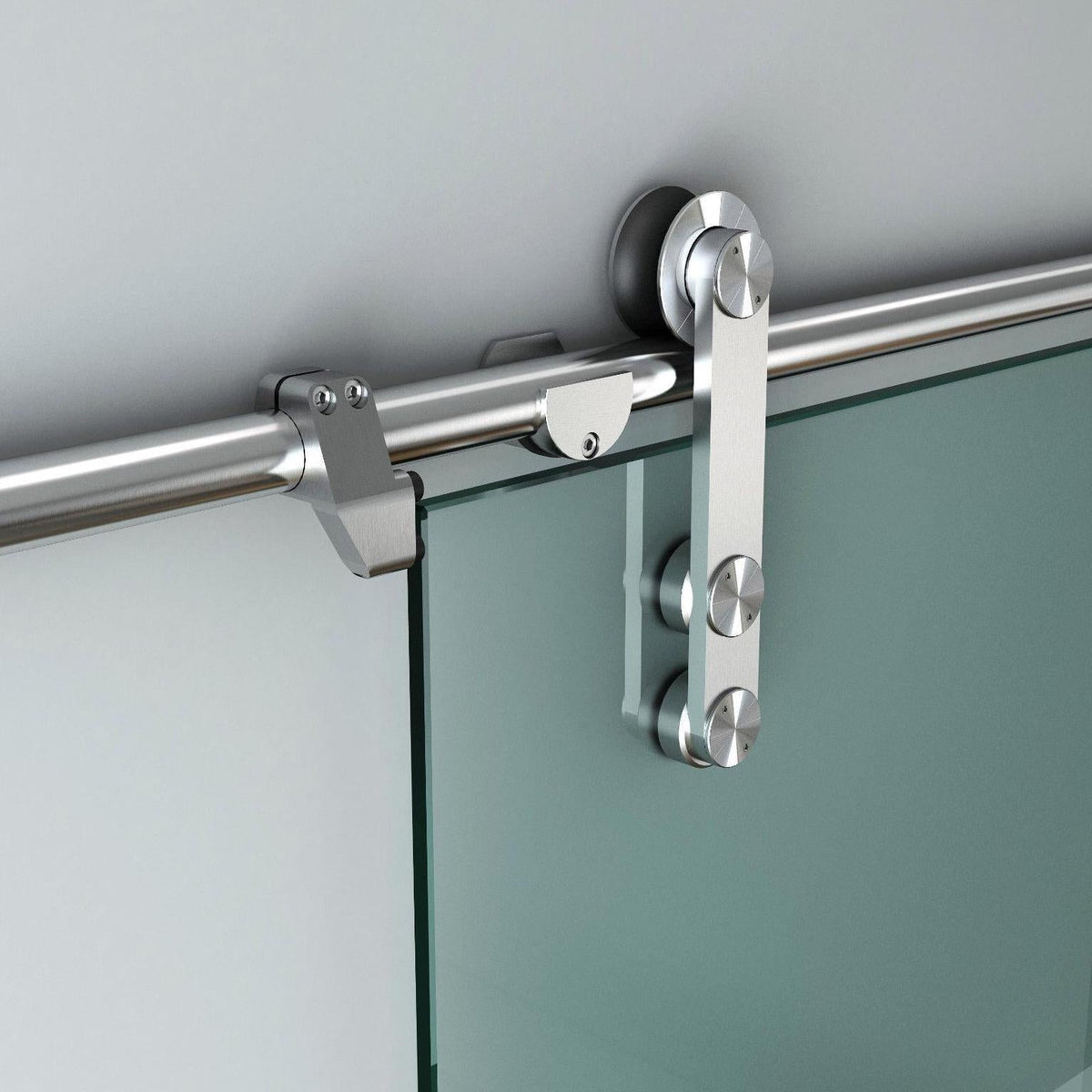 Stainless steel hardware for external sliding glass door