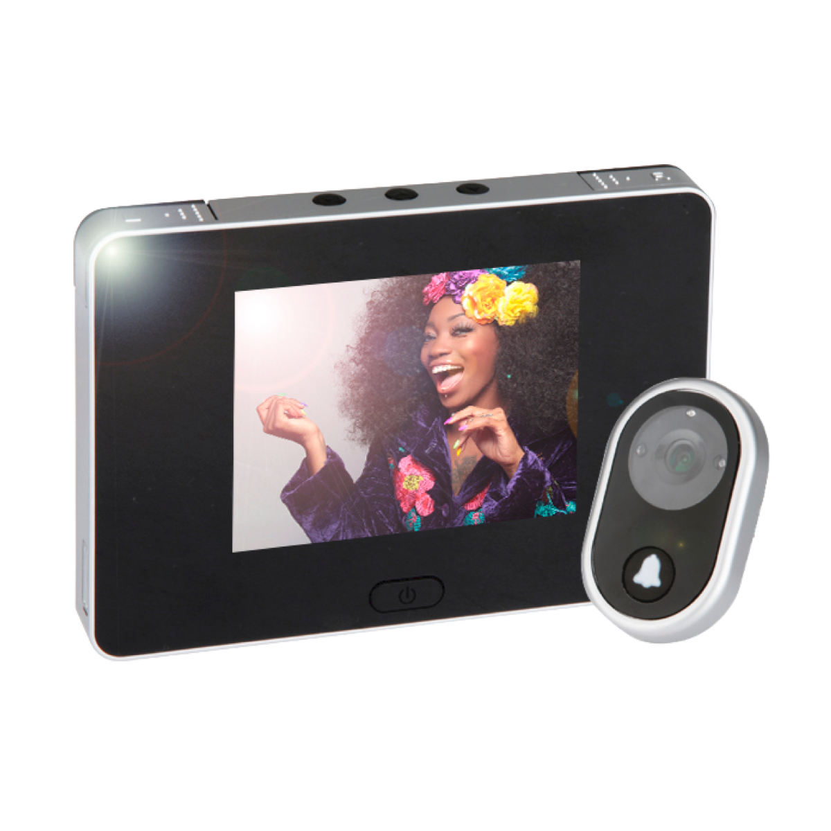 Shome digital peephole with night vision, ideal for your entrance doors