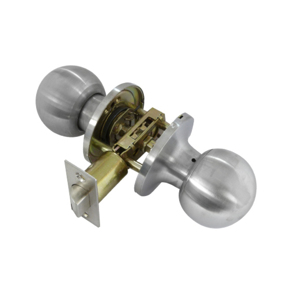 Stainless steel round rotating passage door knob model 608