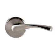 'ARI130' model aluminum door handle with escutcheon cover and round rose