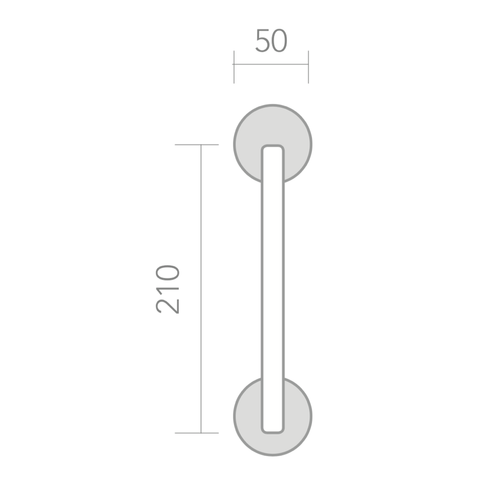 Béquille de fenêtre en zamak avec rosace ronde finition nickel combiné modèle 234